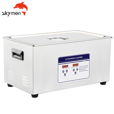 Van het Laboratoriumhulpmiddelen van de Skymen22l 480W Brandstofinjector SS304 de Ultrasone Reinigingsmachine met Tijdopnemer en Verwarmer